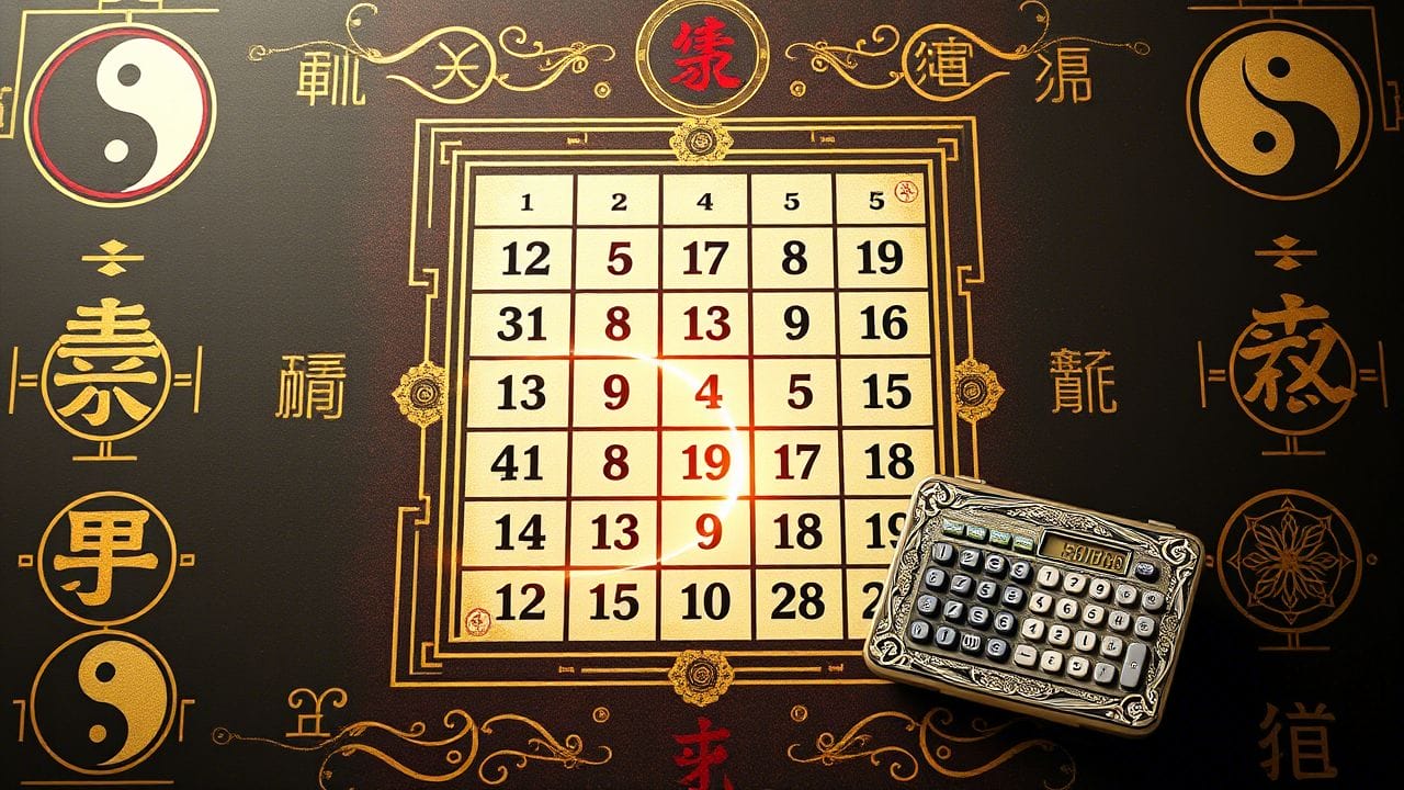 Lo Shu Grid Calculator